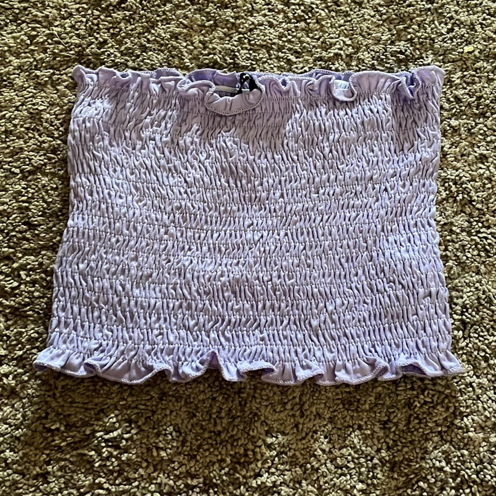 Shein purple tube top